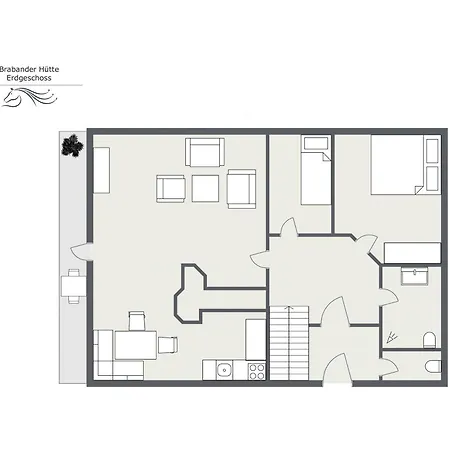 Brabander Huette By Pferd Auf Wolke